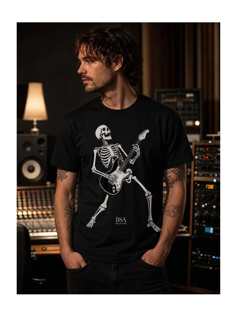 Electric Guitar Skeleton
