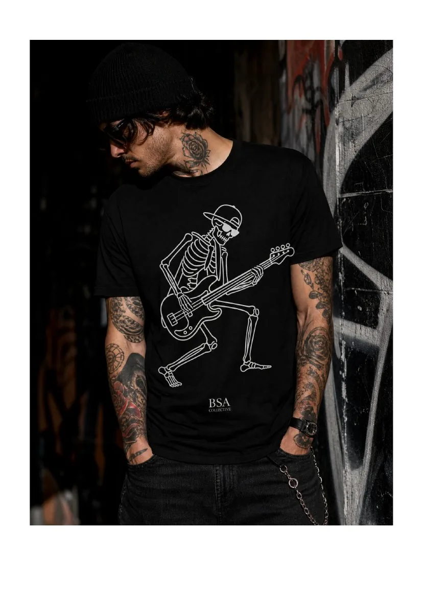 Bass Guitar Skeleton